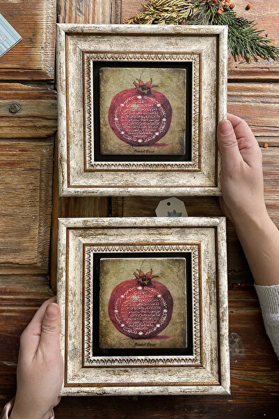 Oscar Stone Decor Tablou decorativ de perete din piatră înrămată 20x20cm Set ...