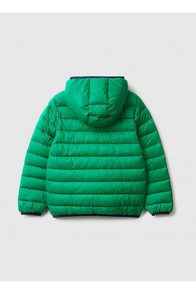 Benetton Green Boy's Coat 2TWDCN025