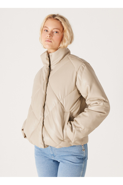 WRANGLER Beige Women's Coat W232205614Beige