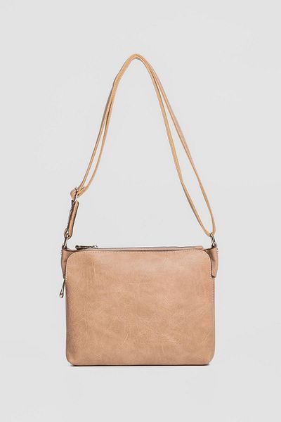 Jacquline WOMEN CROSSBODY BAG IM332-7 NATURAL
