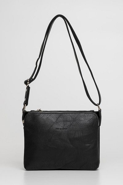 Jacquline Women's CROSSBODY BAG IM332-7 BLACK