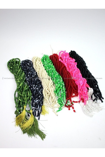 Reis سبحة صلاة بلاستيكية مقاس 7 مم - 10 قطع