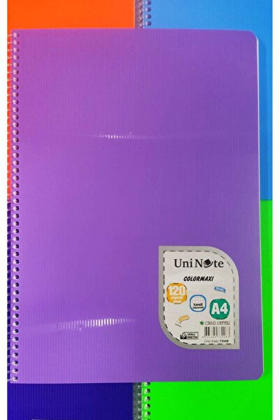Çınar Notebook - 120 Sheets - 2 Screwed Notebooks -