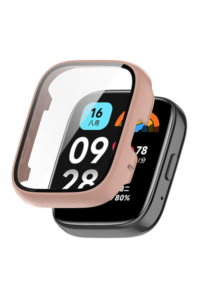 Microcase Xiaomi Watch 3 Active 1.83 inch Ekran Korumalı Sert Rubber Kılıf - ...