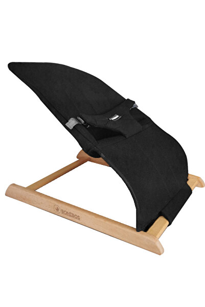 BONİBOS Paris Ahşap Ana Kucağı / Siyah
