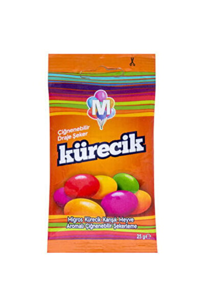 Migros Globe Fruit Flavored Chewable Dragee 25 g (5 Pcs)