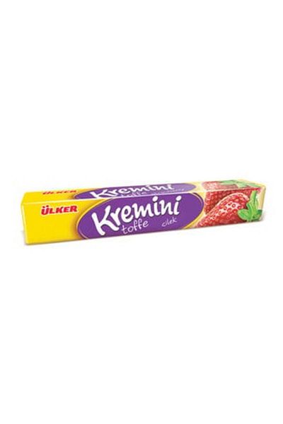 Ülker 44 g Cream Candy with Strawberries - 12 Pieces