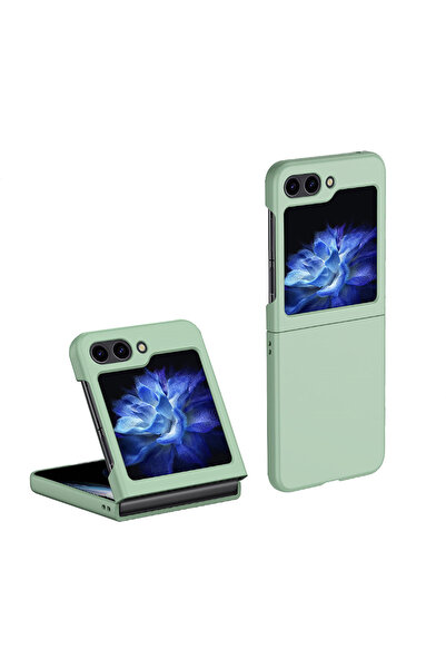 Galaxy Flip5 için Uyumlu Mat Yüzey Sert Plastik Kılıf - AL8848