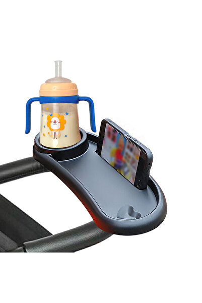 Microcase Bebek Arabaları için Biberon Şişe Bardak Tutucu Telefon Standlı Seh...