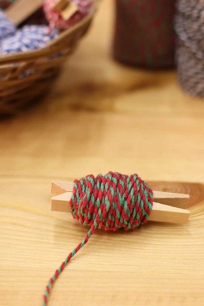 demontecraft Martaniçka rope bracelet rope is burgundy green, 5 meters