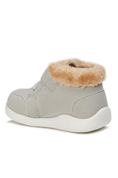 Vicco Γνήσια Ορθοπεδικά Γούνινα Unisex Baby Grey Daily Boots