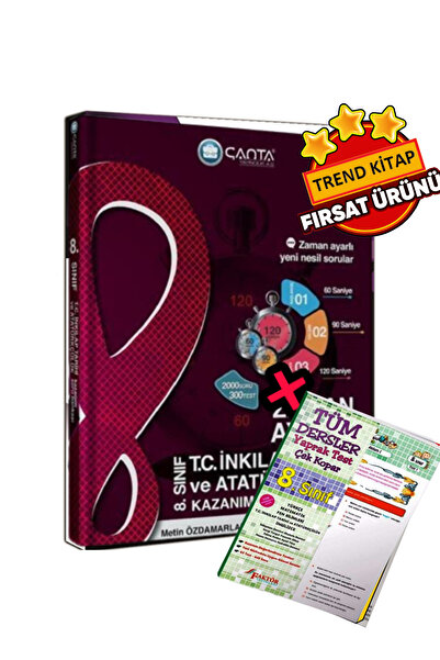 Çanta Yayınları 8. Sınıf T.c. Inkılap Tarihi Ve Atatürkçülük Etkinlikli Kazan...