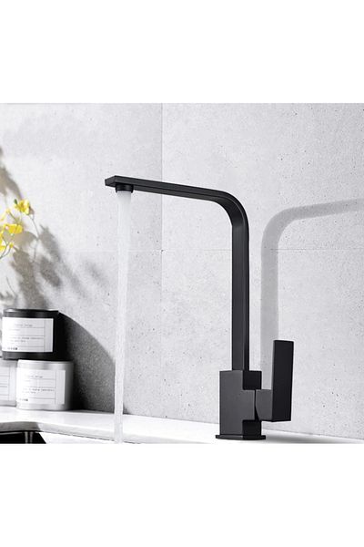 VENİTA Venita T-Max High Body Kitchen Faucet Black