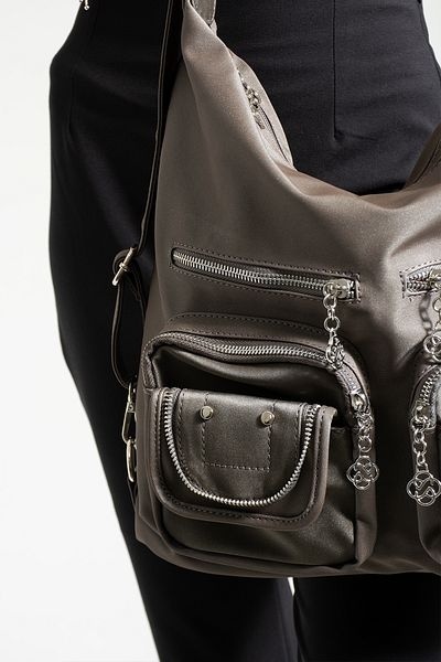 MEGA WOMEN'S MEGA LARGE SIZE MULTI COMPARTMENT SHOULDER BAG AND BACKPACK