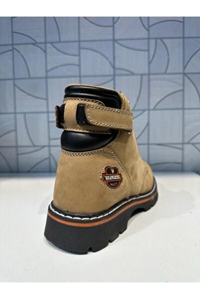 Vanotte Riccardo Colli 802 Unisex Vizon Rengi Hakiki Deri Su Geçirmez Sıcak Astar Bot