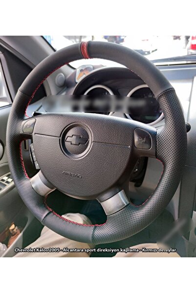imza direksiyon kılıfı Chevrolet Kalos Araca Özel Direksiyon Kılıfı (Nokta Al...