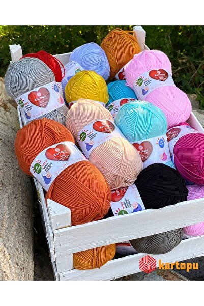 Kartopu Baby Love & Care Örgü Ipi 1 Adet Bebe Mavi K544