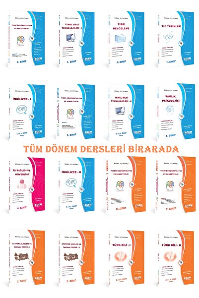 Genel Markalar AÖF Güncel Tıbbi Dokümantasyon ve Sekreterlik 1 ve 2.Sınıf Kon...