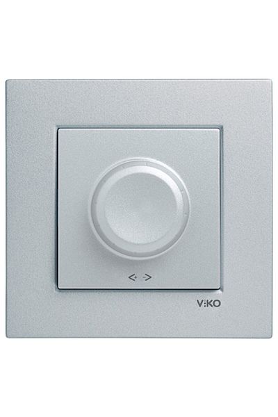 VİKO Artline Novella Silver Dimmer Switch Rl 600w With Frame