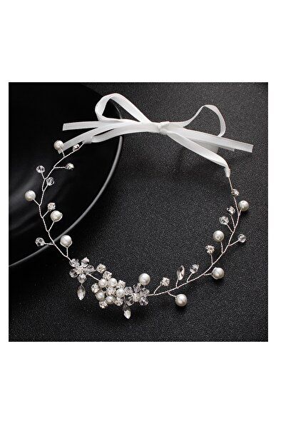 BBA TULLE STORE Coroana de mireasa, Accesoriu pentru par de mireasa, Ac de pa...