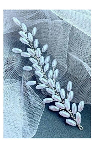 BBA TULLE STORE Coroana de mireasa, Accesoriu pentru par de mireasa, Ac de pa...