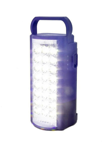 Kenko Şarjlı Işıldak 24Led 80 Saat Yanan Akülü Süper El Feneri Kamp Masa Çadı...