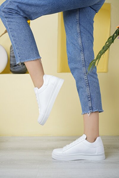 TRENDY Kadın Düz Spor Ayakkabı