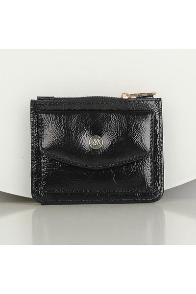 My Valice Women's Leather Wallet and Card Holder 1619 Black
