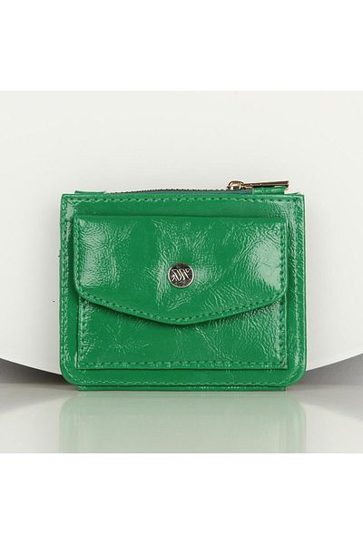 My Valice Women's Leather Wallet and Card Holder 1619 Green