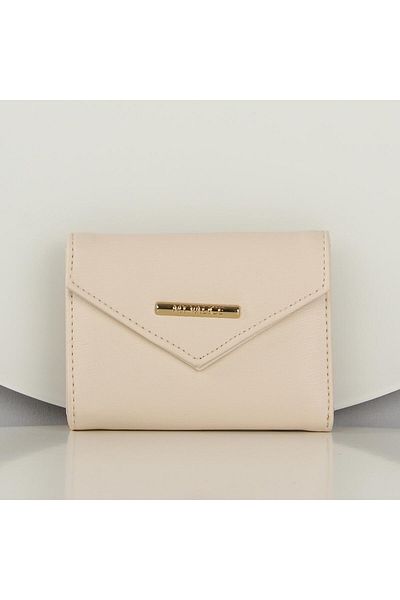 My Valice Women's Leather Wallet and Card Holder 1621 Beige