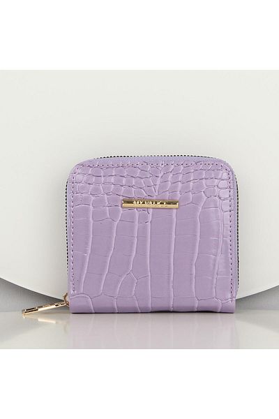 My Valice Women's Leather Wallet and Card Holder 1623 Lilac