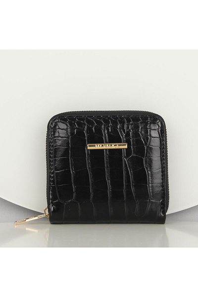 My Valice Women's Leather Wallet and Card Holder 1623 Black