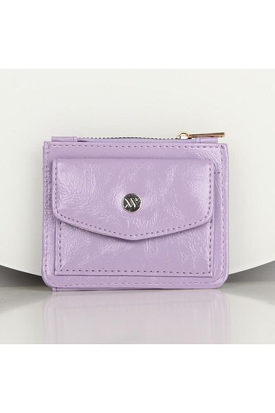 My Valice Women's Leather Wallet and Card Holder 1619 Lilac
