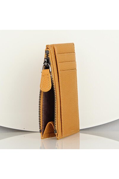My Valice Unisex Genuine Leather Wallet and Card Holder 1823 Yellow