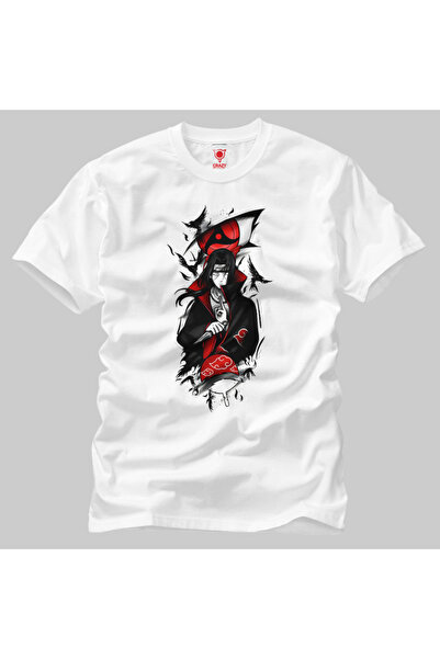 Built By Crazy تي شيرت ناروتو اوزوماكي ساسوكي للجنسين