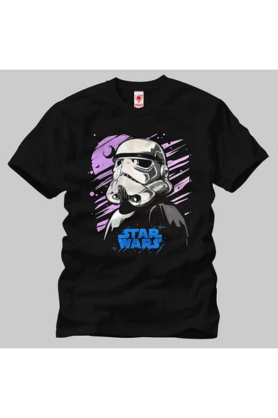 Built By Crazy Μπλουζάκι Unisex Star Wars Galaxy Stormtrooper