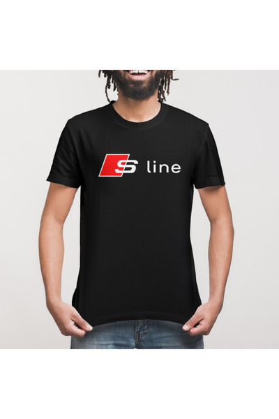 Built By Crazy Tricou unisex cu logo Audi S Line
