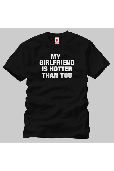 Built By Crazy تيشيرت للجنسين - صديقتي أجمل منك