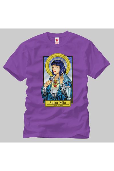 Built By Crazy Μπλουζάκι Unisex Saint Mia
