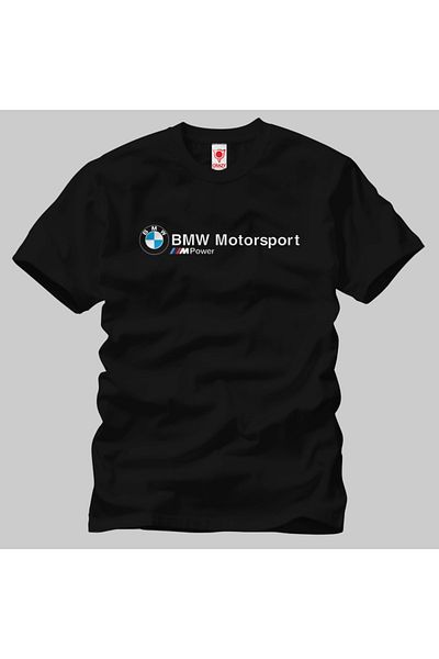 Built By Crazy Μπλουζάκι Unisex με λογότυπο BMW Motorsport