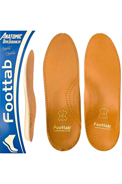 Foottab Comfort Deri Ayakkabı Tabanı, Ortopedik Ayakkabı Tabanlığı, Ark Takvi...