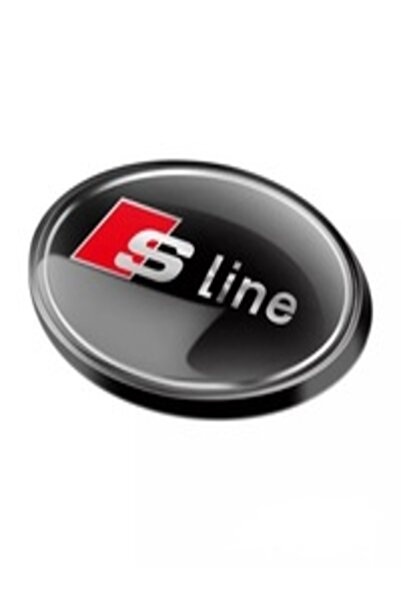 İKTUNING AUDI S LINE LOGO الأمتعة والطين قطرة 2 حزمة ملصق