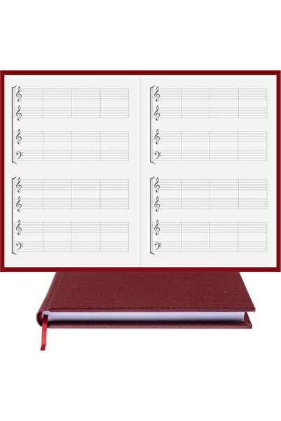 BİDEFTER كتاب موسيقى الكورس (SOPRANO - ALTO - BAS) (SAB) مصنوع يدويًا بنسبة 1...