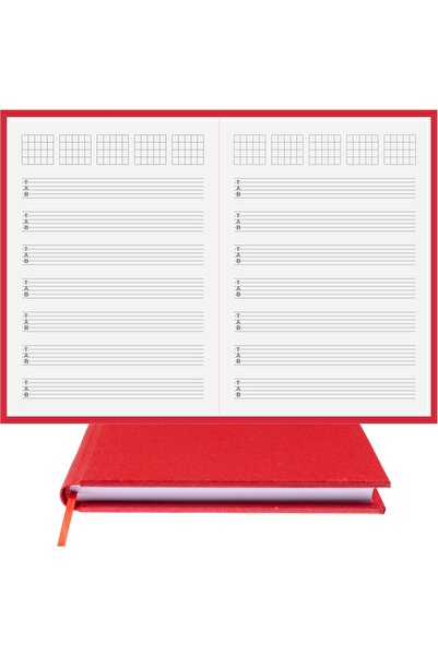 BİDEFTER Guitar Notepad (WITH TAB KEY AND TAB 6 SLOTS) 100% Handmade, 1st Cla...