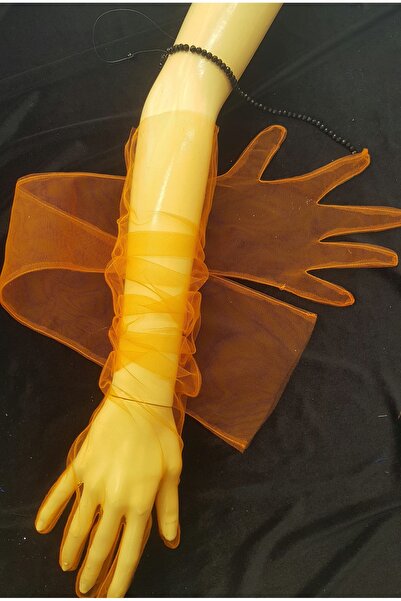 es moda shop Bella Orange Long Bridal Evening Dress