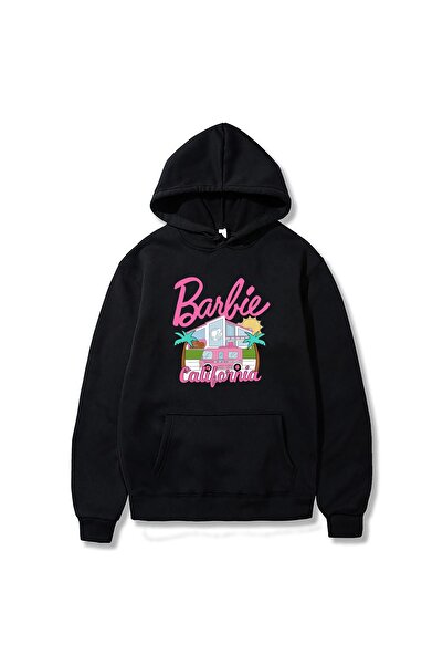 Gofeel BARBİE CALIFORNIA ARABA SWEAT Sweathsirt 3 iplik Hoodie GOFEEL
