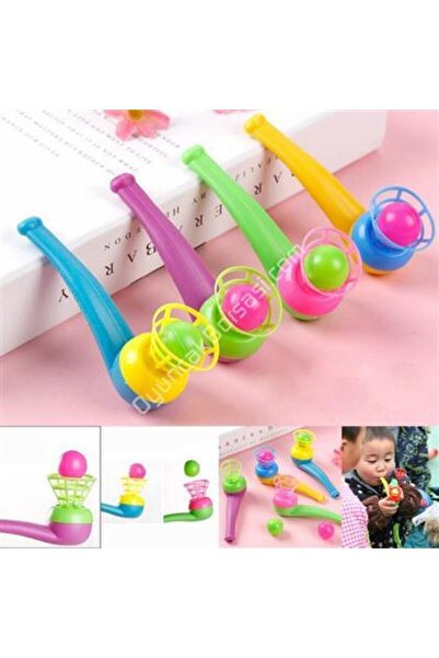 LEDONLİNE 10 قطع من لعبة نفخ الكرة الساكسفون، تمرين التنفس