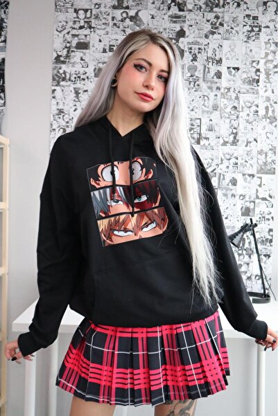 Gofeel EYES SWEAT Sweathsirt 3 خيوط هوديي GOFEEL