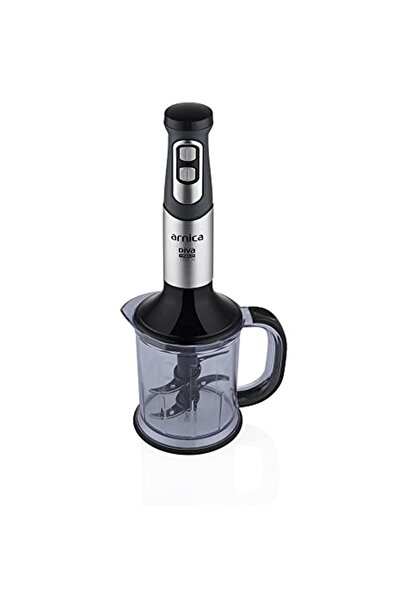 Arnica Diva Trend El Blender Seti, 1200w, 1.2 L Hazne, Paslanmaz Çelik Bıçak, Gümüş