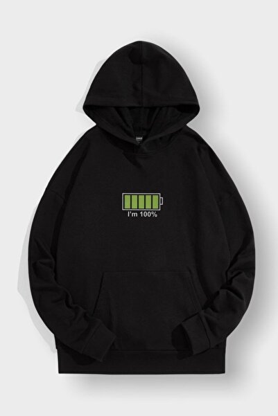 Gofeel I m 100% Sweat Sweathsirt 3 Thread Raster Streetwear Hoodie Gofeel